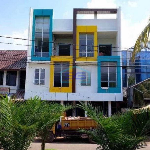 Dijual Ruko 3 Lantai Hadap Jalan Raya Villa Melati Mas Serpong Tangerang Selatan-1