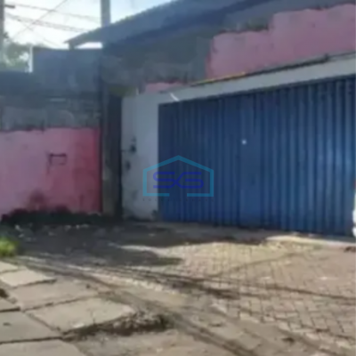 Disewakan Bangunan Gudang di Pinggir Jalan Raya Sukomanunggal Surabaya LB 196m2