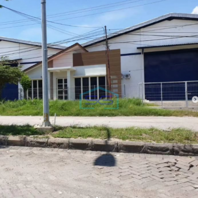 Disewakan  Gudang Romokalisari Kawasan Pergudangan Benowo Surabaya LB 2100m2