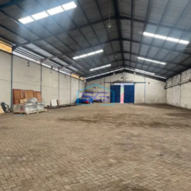 Disewakan Gudang Surimulia Margomulyo Surabaya Akses kontainer 40 Feet Sebelah tol LB 1000m2-1