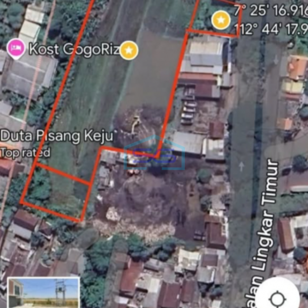 Dijual Tanah di Sidoarjo Jawa Timur Cocok Industri Luas Tanah 6724m2-1