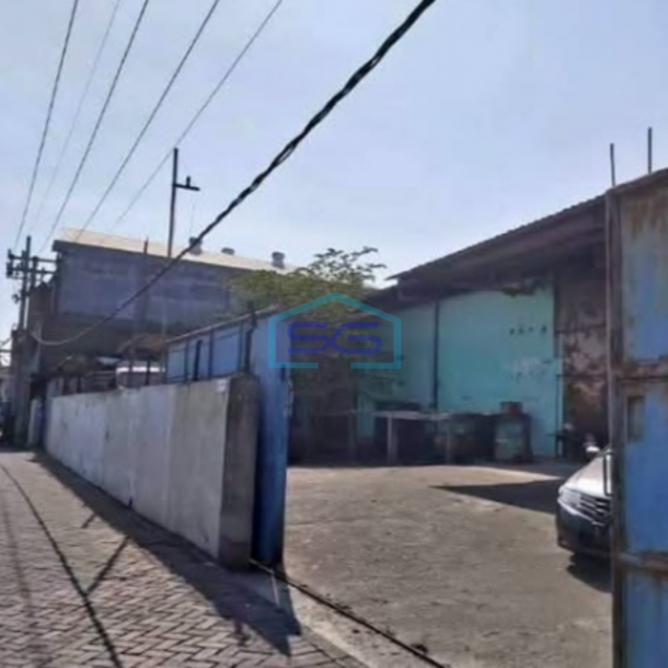 Dijual Gudang Hitung Tanah di Tanjungsari Surabaya Luas Tanah 1400m2-1