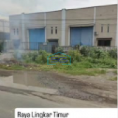 Disewakan Gudang di Raya Lingkar Timur Sidoarjo Jawa Timur Luas Bangunan 330m2