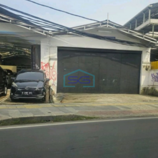 Disewakan Gudang Di Pinggir Jalan Kalimalang Bekasi Jawa Barat Luas 240m2-1