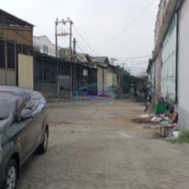Dijual Gudang Sudah Renovasi Shm Luas Tanah 460m2 Lokasi Strategis di Kosambi Tangerang-2