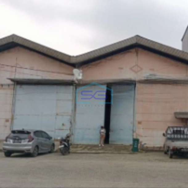 Dijual Gudang di Area Pergudangan Tangerang Sudah Renovasi HGB LT 520m2-1