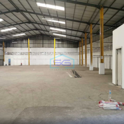 Disewakan Gudang Besar di Jl Petir Tangerang Luas Bangunan 2300m2
