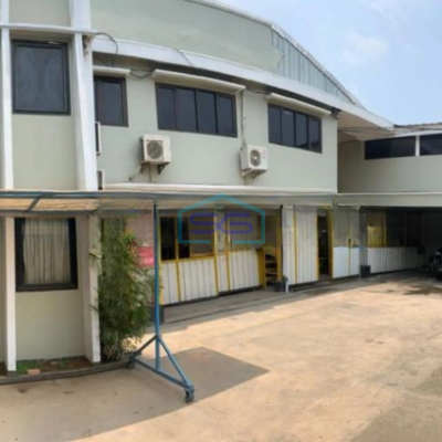 Dijual Pabrik Luas Bangunan  2500 m² Akses Container 40 Feet di Cipondoh Tangerang