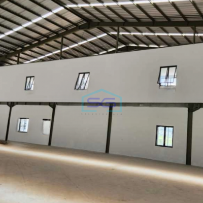 Dijual Gudang Siap Pakai Luas Bangunan  6072 m²  di Cirarab Tangerang