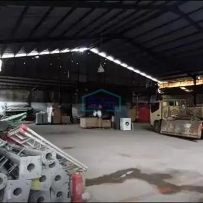 Dijual Cepat Gudang Ex Pabrik Konstruksi di Salembaran Kosambi Tangerang