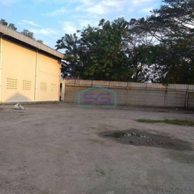 Dijual Lahan Bangunan Gudang Lokasi Daerah Rajek, Arah Pasarkemis Tangerang