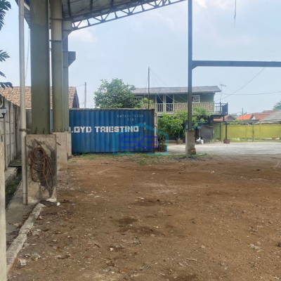 Disewakan Gudang Ex Gudang Alat Berat Luas Tanah 1250 m² di Legok Tangerang