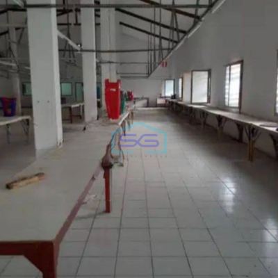 Dijual Gudang Ex Pabrik Luas Bangunan 1000 m² Lokasi Strategis di Bojong Sari Depok