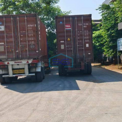 Dijual Gudang di Klapanunggal Bogor Daerah Industri Akses Kontainer 40 Feet LT 6010m2