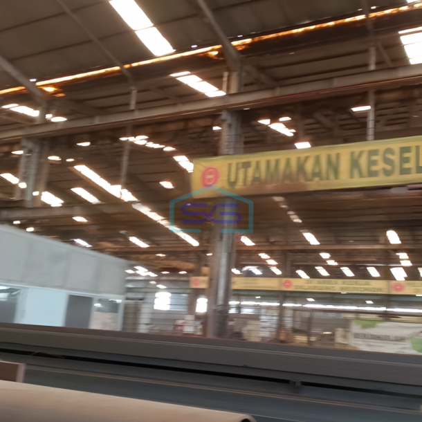 Dijual Pabrik Luas Bangunan  33000 m²  Lokasi Bebas Banjir di Jayanti Tangerang-2