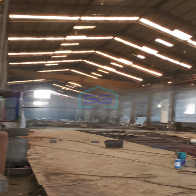 Dijual Pabrik Luas Bangunan  33000 m²  Lokasi Bebas Banjir di Jayanti Tangerang