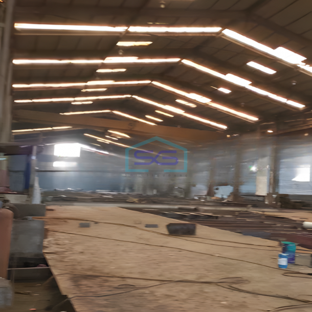 Dijual Pabrik Luas Bangunan  33000 m²  Lokasi Bebas Banjir di Jayanti Tangerang-1