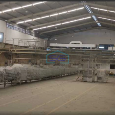 Dijual Pabrik Luas Bangunan 9000 m²  Lokasi Bebas Banjir di Pasar Kemis Tangerang