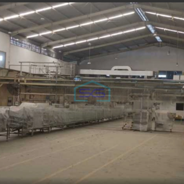 Dijual Pabrik Luas Bangunan 9000 m²  Lokasi Bebas Banjir di Pasar Kemis Tangerang-1