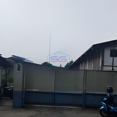 Dijual Pabrik Luas Bangunan  10000 m²  Lokasi Bebas Banjir di Pasar Kemis Tangerang