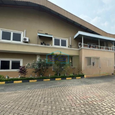 Dijual Gudang Luas Bangunan 4500 m²  Lokasi Cikupa Tangerang