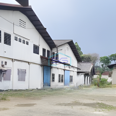 Dijual Pabrik Luas Tanah 50000 m²  Lokasi Bebas Banjir di Pasar Kemis Tangerang