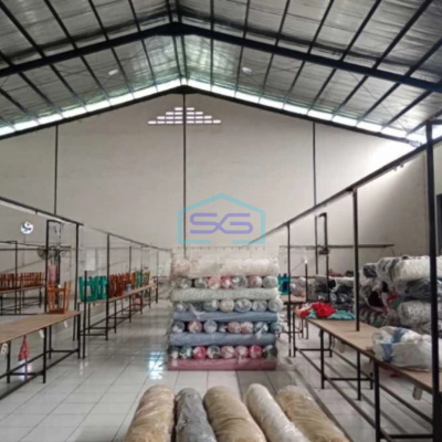 Dijual Gudang Siap Pakai Luas Bangunan  1100 m²  di Bogor