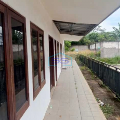 Dijual Gudang Akses Container 40 feet Luas Bangunan  2200 m² di Bogor