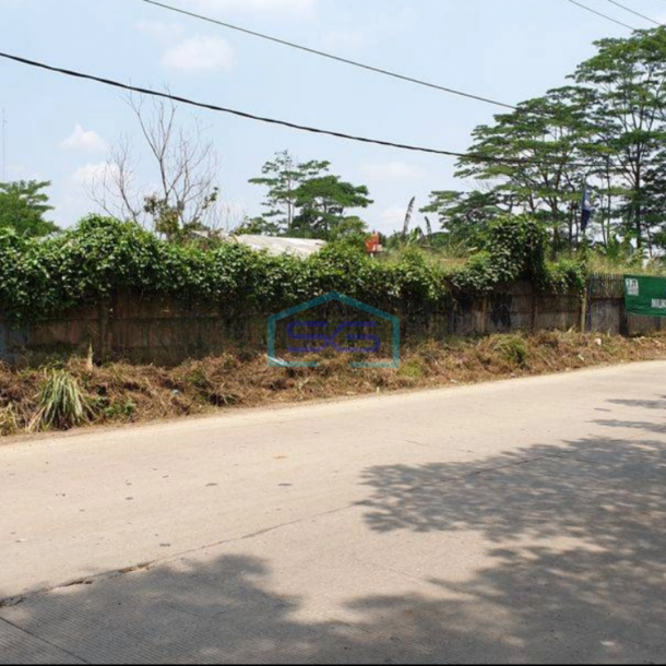Dijual Tanah Dipinggir Jalan Raya Gunung Sindur Bogor Wilayah Izin Industri LT 32000m2-1