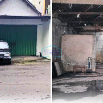 Disewakan Gudang di Mataram Kediri Jawa Timur Akses Kontainer LB 171m2