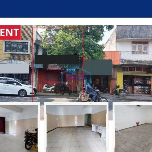 Disewakan Ruko Bangunan 2 Lantai di Malang LB 225m2-1