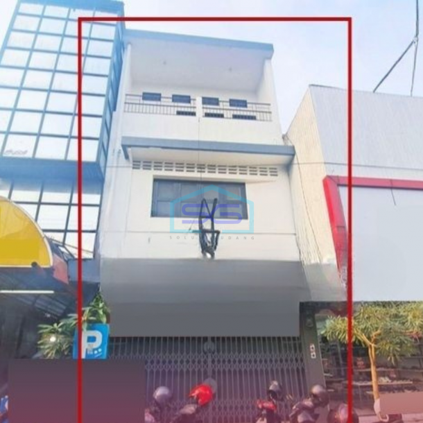Disewakan Ruko di Malang Jawa Timur Bangunan 3 Lantai LB 285m2-1