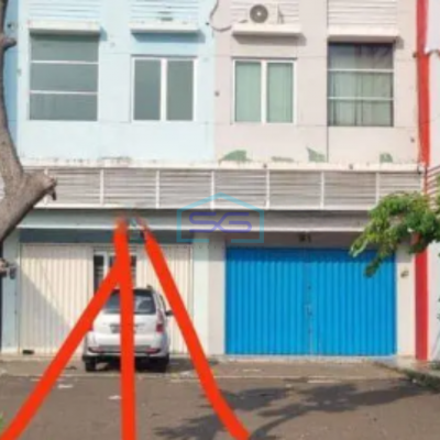 Dijual Ruko Hadap Jalan Murah Siap Usaha di Bsd Malibu Serpong Tangerang LB 150m2