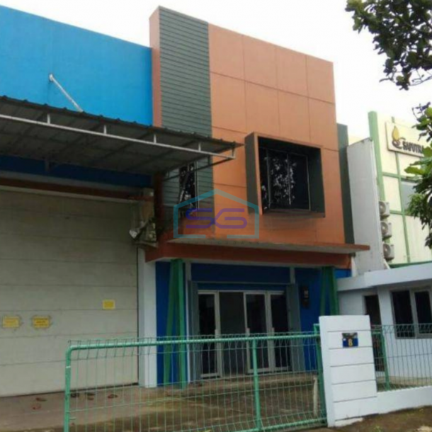 Disewakan Gudang Siap Usaha Di Bsd Taman Tekno Serpong Tangerang LT 600m2 Ada Kantor-1