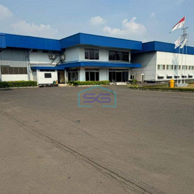 Dijual Pabrik Dan Gudang di Bekasi Jawa Barat LT 45534m2