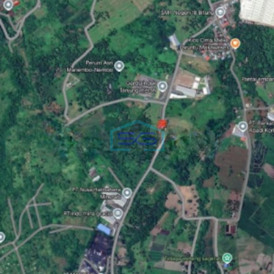 Dijual Tanah 2,5 H Dekat PLN Tanjung Merah Bitung Cocok Buat Gudang Matuari, Bitung Luas Tanah (PxL)  25000 m²