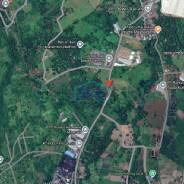 Dijual Tanah 2,5 H Dekat PLN Tanjung Merah Bitung Cocok Buat Gudang Matuari, Bitung Luas Tanah (PxL)  25000 m²-1