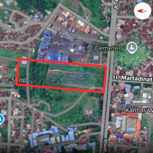 Dijual Tanah Dekat Kantor Walikota Dan Pelabuhan Bitung Bitung Tengah, Bitung Luas Tanah (PxL)  33000 m²-3