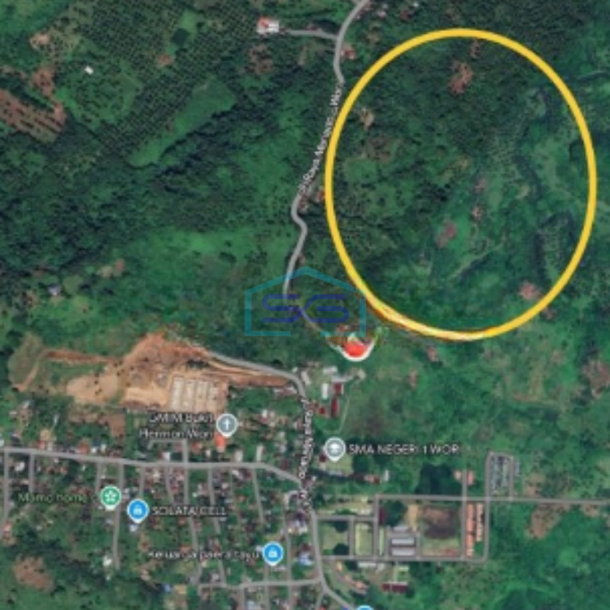 Dijual Tanah Di Dekat SPN Wori Minahasa Utara Luas Tanah (PxL)  700000 m-2