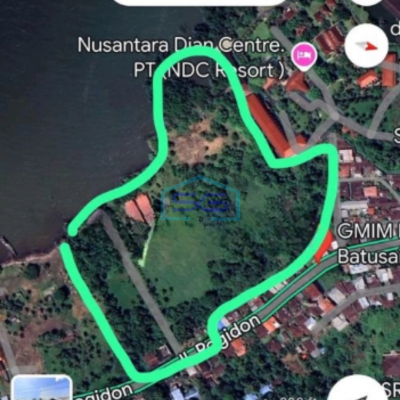 Dijual Tanah Di Samping Hotel Ndc Molas Di Tuminting, Manado Luas Tanah (PxL)  50000 m²