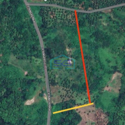 Dijual Tanah 2,9H Jl Adipura Dekat Pengadilan Terpadu Di Mapanget, Manado Luas Tanah (PxL)  29000 m²