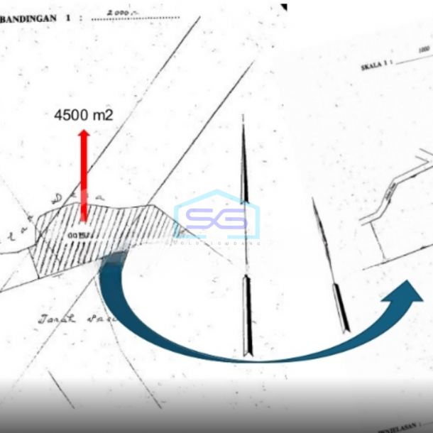 Dijual Tanah 8731m2 Di Kalasey Mandolang, Minahasa Luas Tanah (PxL)  8731 m²-4