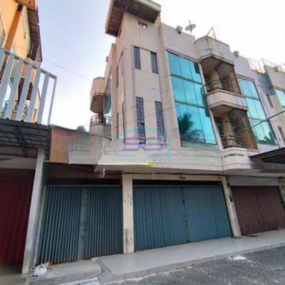 Dijual Ruko Hoek Strategis 3,5 Lantai di Taman Palem Lestari Jakarta Barat LB 270m2