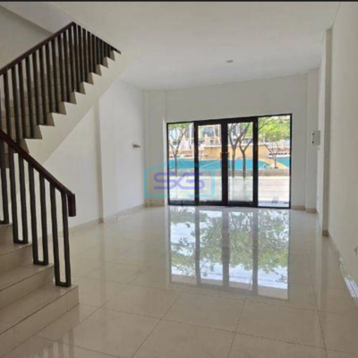 Dijual Ruko Hook 3 Lantai Baru Hadap Jalan Raya di Greenwhich Bsd Tangerang LB 205m2