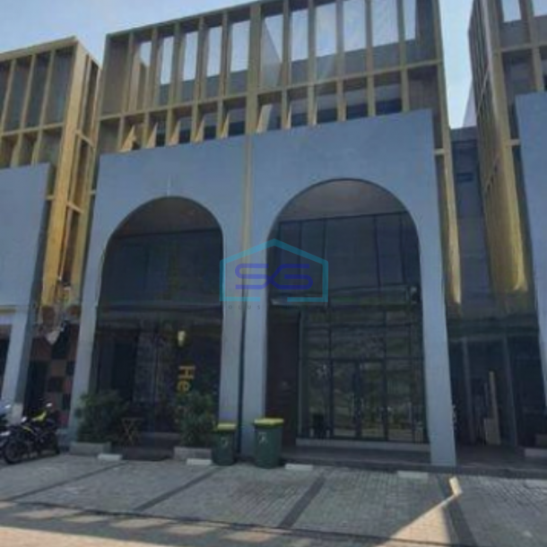 Disewakan Ruko Tabe Spot Premium Location Hadap Jalan Raya di BSD Tangerang LB 163m2-1