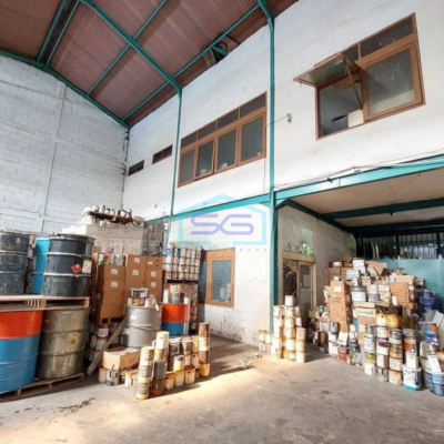 Dijual Gudang di Kawasan Pergudangan Jatake, Tangerang LT 504m2