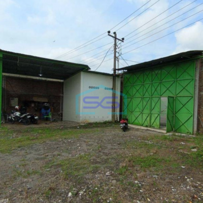 Disewa Gudang strategis siap pakai sudah pagar keliling di Ceper, klaten