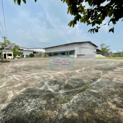 Dijual Gudang Zona Merah Hitung Tanah di Kawasan Industri Kebakkramat Sragen Karanganyar LB 1000m2