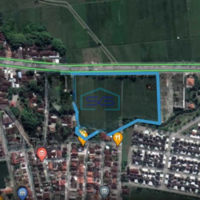 Dijual Tanah Kering Siap Bangun di Jalan Raya Solo Tawangmangu Karanganyar Solo LT 20776m2