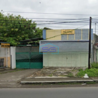 Dijual Gudang dan Ruang Usaha Strategis di Pinggir Jalan Raya Telukan Grogol Solo Baru LT 650m2